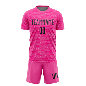 Purple Color High Quality 100% Polyester Breathable Anti-bacterial Unisex Custom Made Football Shirts Soccer Jersey Team - Product Image 2