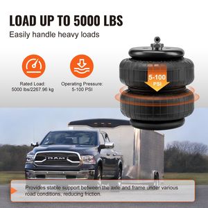 Kit de suspension pneumatique pour camion, compatible avec les Ford F250/F350 2WD 4WD de 1999 à 2004, et les Ford F250/F3 de 2008 à 2010. - Product Image 3