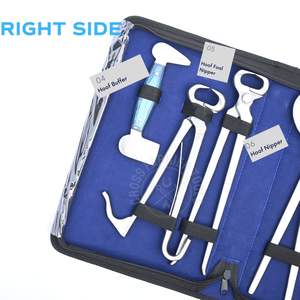 Kit de Herraje para Recorte de Pezuñas de Alta Resistencia con Pulidor de Acabado, Cortador de Pezuñas, Probador de Pezuñas, Alicates para Potros, Cuchilla de Bucle y Cuchilla de Punta - Product Image 4