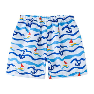 Shorts de bain décontractés pour hommes à motif uni, séchage rapide, écologiques, faible MOQ, pour la fabrication sur mesure de maillots de bain légers et de vêtements de plage - Product Image 2