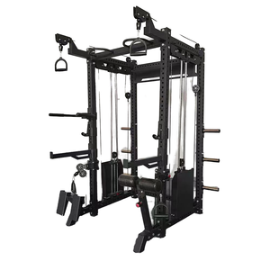 Rack de <span class=keywords><strong>musculation</strong></span> multifonctionnel, cage de squat, machine Smith, entraînement de force, exercices de <span class=keywords><strong>musculation</strong></span>, <span class=keywords><strong>musculation</strong></span> du torse - Product Image 1