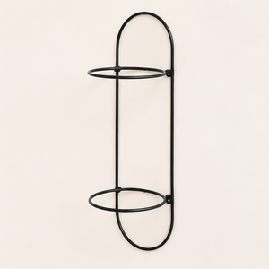 Modern Minimalist Metal Wall Mounted Plant Stand 2-Tier Powder Coated Iron Flower <b>Pot</b> <b>Holder</b> for Indoor Living Room & Balcony - Product Image 3