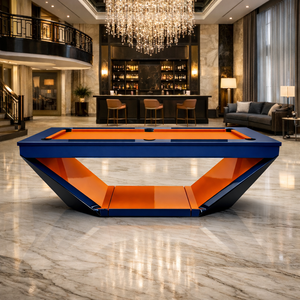 Rameses pool table English Pool Table High-Speed Felt Luxury Modern Customizable Pool Table for Home Hotel Club - Product Image 3