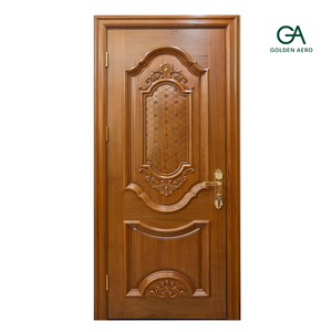 Puerta Interior Contemporánea GA-31S de Madera Sólida con Acabado para Apartamento, Dormitorio o Villa - Product Image 4