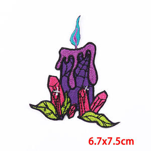 Wholesale Embroidered Patch Custom Iron On Sew On Woven Badge Personalized Embroidery Applique for Clothing Bags Hats <b>Jackets</b> - Product Image 2