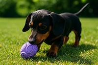 Jouets à mâcher en silicone colorés pour chiens, motif uni, ballon de jeu d'intérieur durable, style mignon, toutes saisons