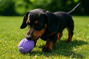 Juguetes Masticables de Silicona Coloridos para Perros, Diseño Sólido, Duraderos, Pelota de Juego para Interiores, Estilo Adorable, para Todas las Estaciones - Product Image 5