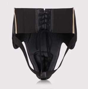 Protège-entrejambe Fly Boxing en cuir de vachette véritable, confortable et protecteur, équipement d'entraînement pour toutes les saisons - Product Image 3