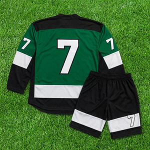 Best Wholesale Custom Ice Hockey Uniform <b>Set</b> For Adult Teams With Breathable Fabric Matching Pants And Sublimated Team Designs - Product Image 5