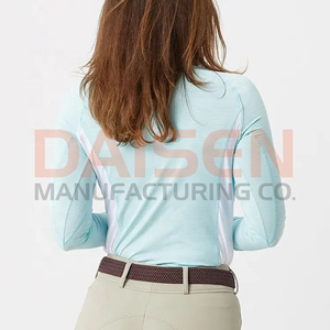 Women Equestrian <b>Base</b> <b>Layer</b> <b>Long</b> <b>Sleeve</b> Breathable Quick Dry Horse Riding Shirt Autumn Winter Stretch Comfort OEM - Product Image 5