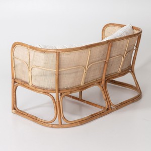 Home Interior Decoration Minimalist Single <b>Sofa</b> <b>Bed</b> Rattan Elegant Multifunctional Armchair Bulk Quantity Flexible MOQ - Product Image 4