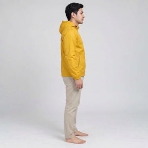 Men Windbreaker Jacket modern outdoor <b>coat</b> featuring <b>lightweight</b> breathable fabric wind resistant protection and comfortable - Product Image 2
