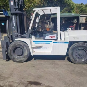 מלגזה דיזל TCM <span class=keywords><strong>FD100</strong></span> 10 טון, משומשת, לעבודה כבדה, ביצועים גבוהים, מוכנה לעבודה - Product Image 1