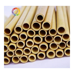 Fournisseur de pailles à boire en bambou, pailles réutilisables, compostables, écologiques, pailles en fibre de bambou Dia. 8 mm - Écologique et jetable - Product Image 1