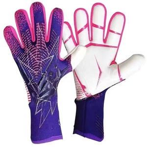Gants de football, nouvelle conception, meilleure qualité, vente en gros, respirants, OEM, pour gardiens de but, pour joueurs. - Product Image 1