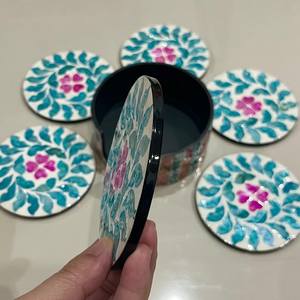 Posavasos y Salvamanteles Clásicos de Ratán Tejidos a Mano, Resistentes al Calor, Ecológicos, Antideslizantes para Cocina y Mesa de Comedor - Product Image 5