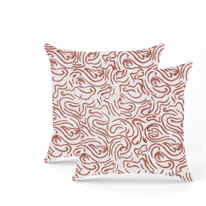 ปลอกหมอนผ้าฝ้ายพิมพ์ลายด้วยมือแบบยั่งยืน ผ้าธรรมชาติ ทำมือ ปลอกหมอนอิงอินเดีย ของตกแต่งบ้านรักษ์โลก - Product Image 6