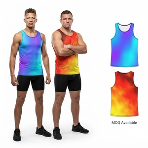 Camiseta Deportiva de MMA Personalizada para Hombre, Ligera, Sin Mangas, para Entrenamiento Atlético, Gimnasio, Rendimiento Deportivo - Product Image 3