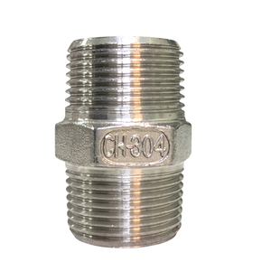 Solution de tuyauterie de haute qualité, raccord hexagonal en acier inoxydable Chico 1/4'' avec logo, emballage de haute qualité - Product Image 4