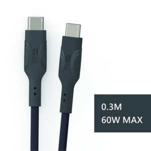 Câble de charge rapide USB-C 60W de style nouveau 2026, durable, conducteur en cuivre pur, gaine en PVC tressé, 0,3 m, voiture, Android, IOS - Product Image 5