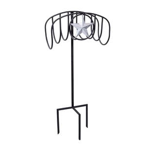 Support de tuyau d'arrosage en métal pour support de tuyau d'eau de jardin décoratif en vente directe usine prix de gros enrouleur de tuyau - Product Image 6