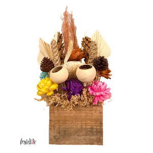 Exportateur mondial vendant des bouquets de fleurs séchées écologiques faits à la main et personnalisables pour la décoration de Noël à domicile au meilleur prix - Product Image 1