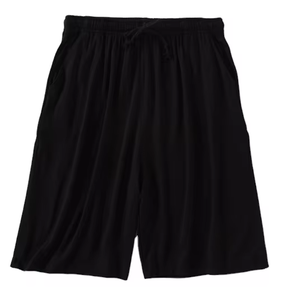 <b>Men's</b> Solid <b>Red</b> Cotton Bermuda <b>Shorts</b> With Drawstring Waist And Pockets Casual Breathable Woven Style - Product Image 2