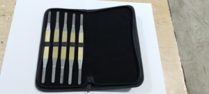 MEDIHEAL SURGICAL CORPORATION ตะไบจมูกสแตนเลสสตีล ฟอมอน สีทอง ปลายสองด้าน 4 ด้าน ตะไบกระดูก TC คลาส 1 - Product Image 2