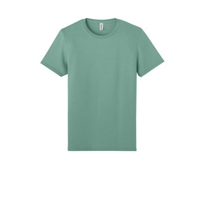 เสื้อยืดแขนสั้นแบบยูนิเซ็กซ์ ผ้าทริบลน์ – ป้องกันการเป็นขุย ทรงทันสมัย สำหรับผู้ชาย สั่งซื้อจำนวนมาก เสื้อผ้าฝ้ายสั่งทำพิเศษ พร้อมจัดส่งแบบ DDP รวดเร็ว - Product Image 1