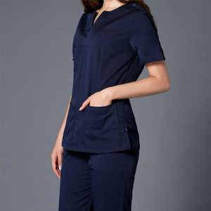 Medical Hospital Scrub <b>Sets</b> for <b>Doctors</b>-Unisex Woven Fabric with Needle Detection Customized Cotton Spandex - Product Image 2
