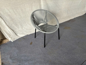 Ensemble bistro lounge en osier moderne et élégant | Chaises à tissage ouvert pour balcon extérieur, patio et villa | Fabriqué au Vietnam pour les hôtels - Product Image 2