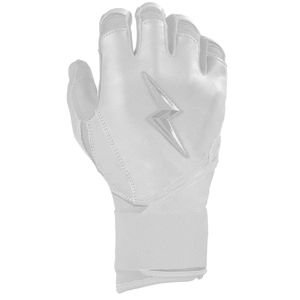 Bear Series Long Cuff Batting Gloves-Whiteout Professional Baseball Batting Gloves Premium Split 100%Cabretta Leather BRUCE-BOLT - Product Image 4