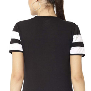 T-shirts pour femmes de haute qualité, manches courtes, nouvelle mode, col rond, pour adultes - Product Image 3