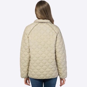 Reversible Custom High Quality Button Down Warm Outdoor Reversible Oversized <b>Quilted</b> Puffer <b>Jacket</b> Manufacture Women - Product Image 2