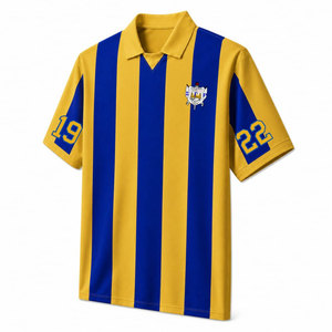 เสื้อฟุตบอลผู้หญิง Sigma Gamma Rho Sorority ลายทางสีน้ำเงินทอง แฟชั่นสตรีทแวร์ ชุดยูนิฟอร์มฟุตบอล - Product Image 2