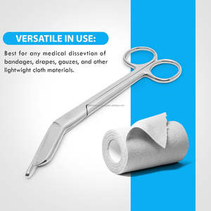 Ciseaux à pansements Lister Premium, ensemble d'instruments manuels 3.5-7.5 pouces, acier inoxydable chirurgical, CE, OEM, ODM, meilleur prix de gros - Product Image 4