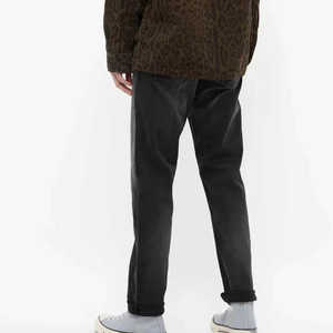 Custom Straight Leg Washed Denim Pants <b>Men</b> 100% Cotton Mid <b>Waist</b> Streetwear <b>Men</b> Denim <b>Jeans</b> for <b>Men</b> - Product Image 3