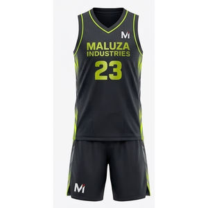 Conjunto de Pantalones Cortos y Camiseta de Baloncesto Modernos, de Secado Rápido y Transpirables, Ropa Deportiva de Entrenamiento MALUZA INDUSTRIES Pro Team - Product Image 5