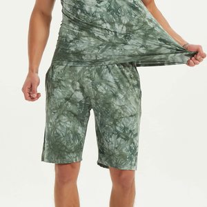 OEM <b>Men</b> Cotton <b>Shorts</b> Elastic Waist Plain Casual Summer <b>Lounge</b> <b>Shorts</b> Custom Logo Factory Price Bulk - Product Image 5