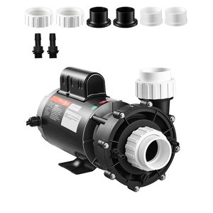 Pompa per Vasca Idromassaggio 2HP a 2 Velocità, Telaio 56, Porta da 1.5" e 2", 230V, 168/68 GPM, Rotazione 90° - Product Image 1