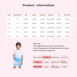 Ensemble de sport pour garçons de 5 à 14 ans, tenue athlétique à séchage rapide, t-shirt avec poches, shorts, vêtements décontractés pour tous les jours, événements sportifs, course à pied - Product Image 6