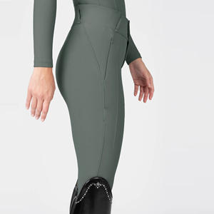 Pantalon d'équitation extensible 4 directions de haute qualité, leggings, collants, vêtements d'équitation en tissu technique au toucher doux - Product Image 6