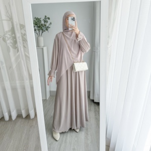 เดรสลำลองจีบระบายพรีเมียมสำหรับผู้หญิง - Product Image 3