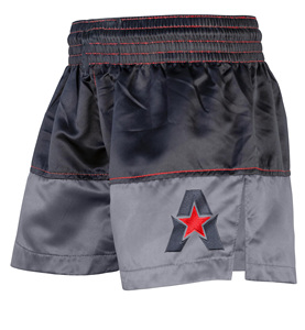 Shorts de boxe unisexes personnalisés OEM, sublimation, arts martiaux, finition satinée, respirant, évacuation de l'humidité, vente en gros, usine OEM - Product Image 4