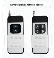 Control Remoto Inalámbrico RF de Largo Alcance 433MHz, Transmisor de 1 a 4 Botones para Puerta y Garaje, Automatización del Hogar