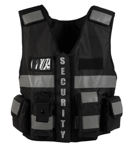 PLAYER'S POINT High Visibility Reflective Safety <b>Vest</b> Unisex Polyester Workwear Multiple Colors Zipper Closure CE Certified - Product Image 3
