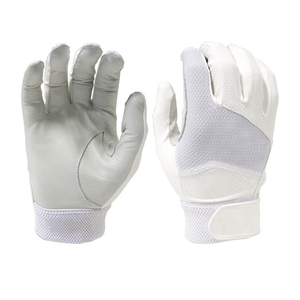 Latest Professional Long Cuff Goatskin Digital Leather Baseball Batting Gloves Professional Unisex Softball Batting Gloves - Product Image 1
