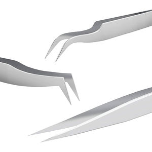 แหนบติดขนตาปลายแหลมสแตนเลสขายส่ง พร้อมรับผลิตแบรนด์ส่วนตัวสำหรับการต่อขนตา - Product Image 6