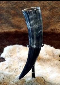 Soporte de Cuerno Pulido Ecológico Moderno para Bebidas, de Buey o Búfalo, para Cerveza, Cuernos Naturales, PERFECT ENTERPRISES - Product Image 3