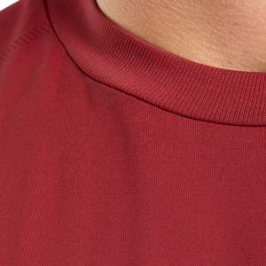 Camiseta Deportiva Personalizada al por Mayor para Hombre, Camiseta de Gimnasio con Nervaduras, Camiseta de Entrenamiento Super Gruesa para Verano, OEM ODM - Product Image 4